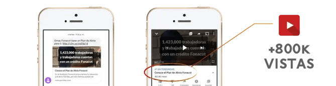 Un celular con el logo de YouTube y una laptop con YouTube al fondo.&nbsp;
